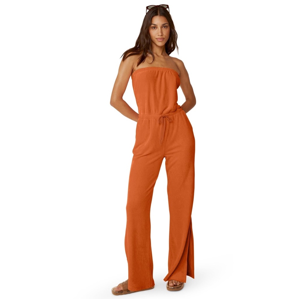 Beyond Yoga Strapless Tropez Jumpsuit
